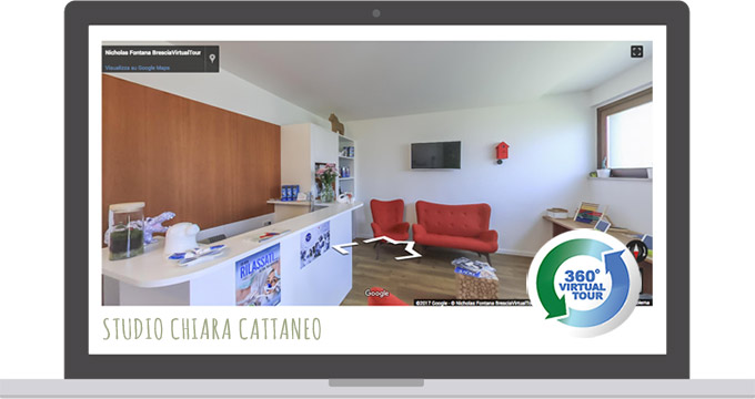 Google Tour Studio Dentistico Ortodonzia Dr.ssa Chiara Cattaneo